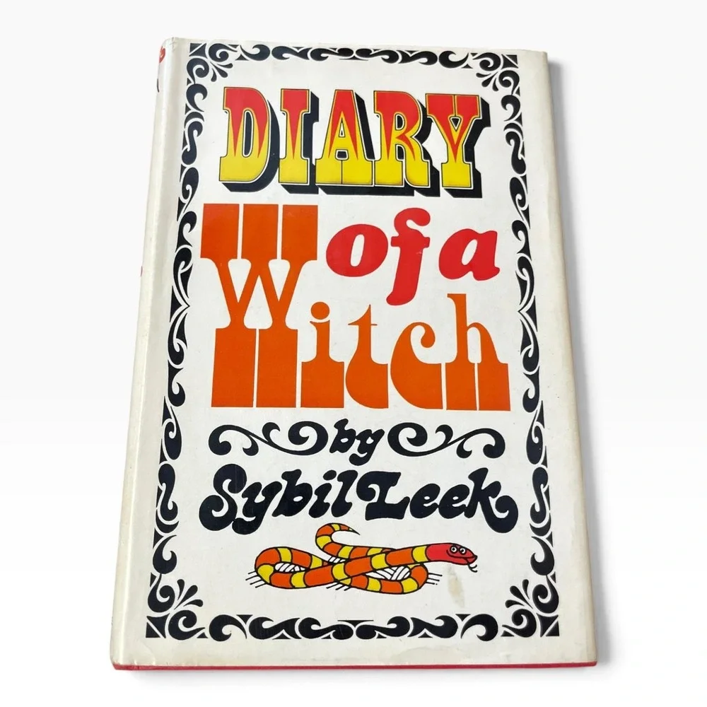 Diary of a Witch by Sybil Leek 1968 Hardcover Occult Spirituality BCE